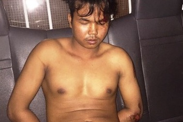 CSGT truy đuổi hàng chục km bắt tên cướp có biểu hiện ngáo đá