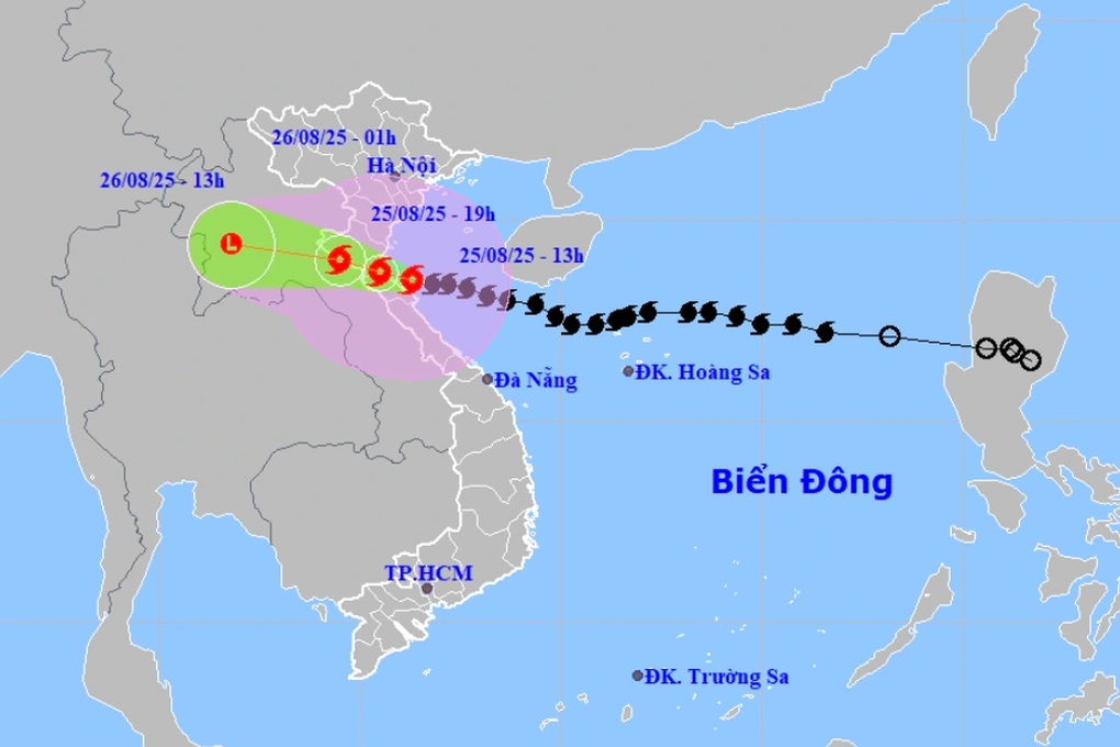 Vì sao bão Kajiki giảm 2 cấp khi đến gần đất liền? - 1 Vì sao bão Kajiki giảm 2 cấp khi đến gần đất liền? - 1