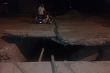 Cái bẫy chết người trên tuyến đường đang thi công