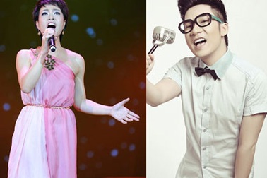 Quang Hà - Uyên Linh cầm tay Đêm tình nhân