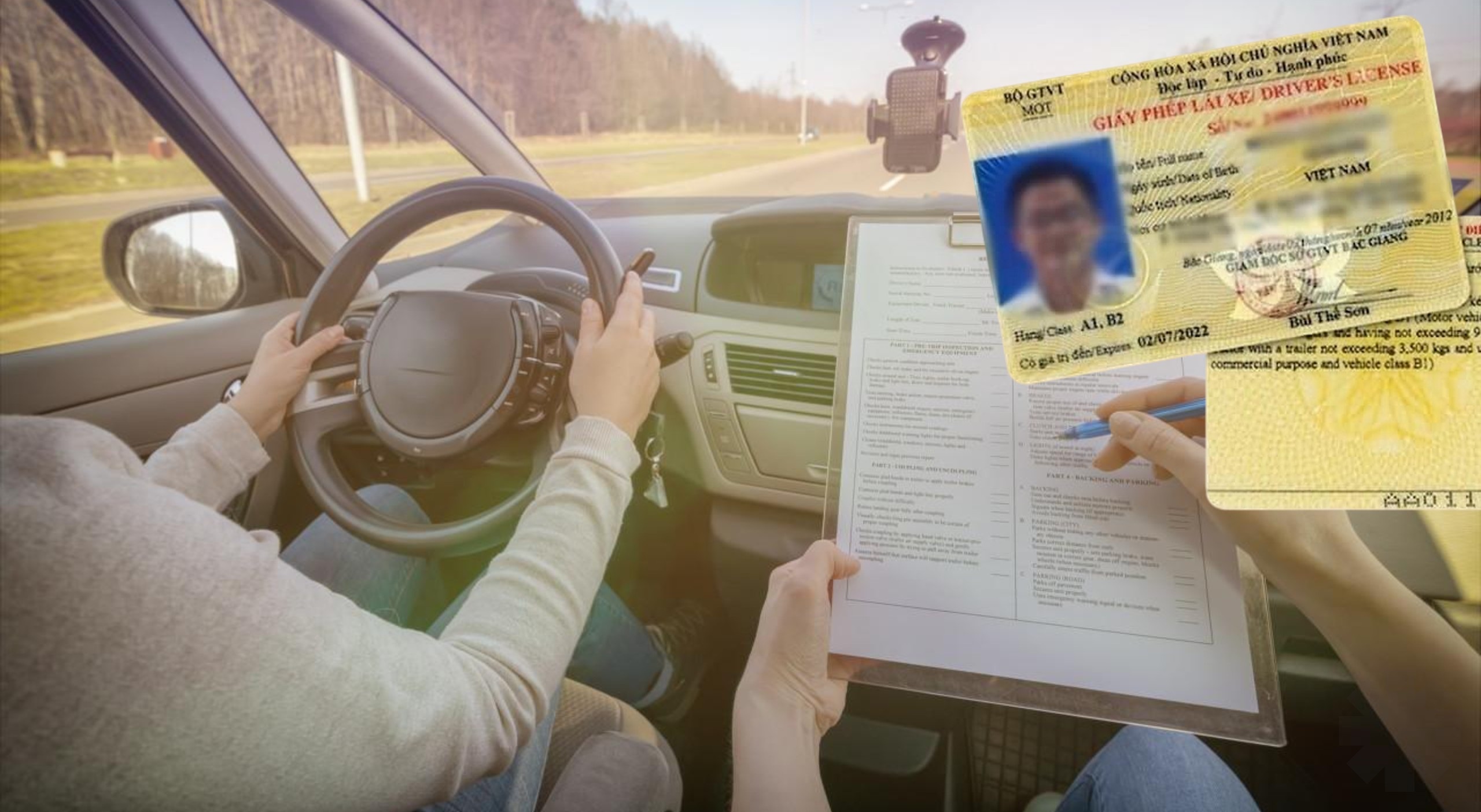 Chưa có bằng lái xe ô tô có thi bằng lái xe hạng E được không? - 1