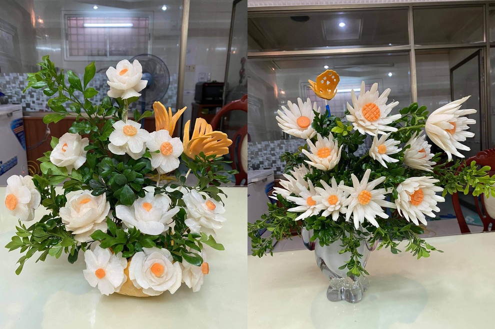 Người phụ nữ U60 trẻ hóa nhờ đam mê điêu khắc trái cây ở Hải Phòng - 3 Người phụ nữ U60 trẻ hóa nhờ đam mê điêu khắc trái cây ở Hải Phòng - 3