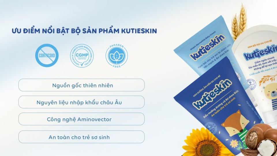Giải mã độ hot của bộ 3 sản phẩm Kutieskin - Chăm sóc làn da bé yêu - 2 Giải mã độ hot của bộ 3 sản phẩm Kutieskin - Chăm sóc làn da bé yêu - 2