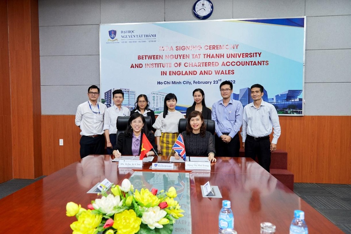 ĐH Nguyễn Tất Thành tích hợp hai môn của ICAEW CFAB vào giảng dạy - 1 ĐH Nguyễn Tất Thành tích hợp hai môn của ICAEW CFAB vào giảng dạy - 1