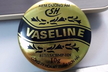 Đình chỉ lưu hành 1 loại kem dưỡng ẩm Vaseline