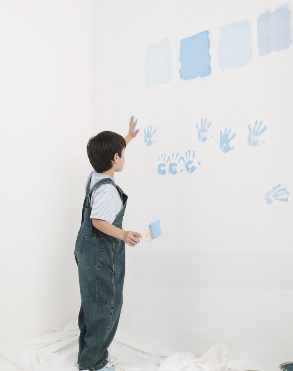 Sơn tường cho nhà có trẻ nhỏ - 2 Sơn tường cho nhà có trẻ nhỏ - 2