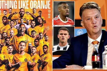 Màn công bố danh sách 26 cầu thủ dự World Cup 2022 ấn tượng của Hà Lan