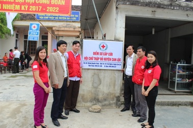 Hà Tĩnh ra mắt điểm sơ cấp cứu đầu tiên