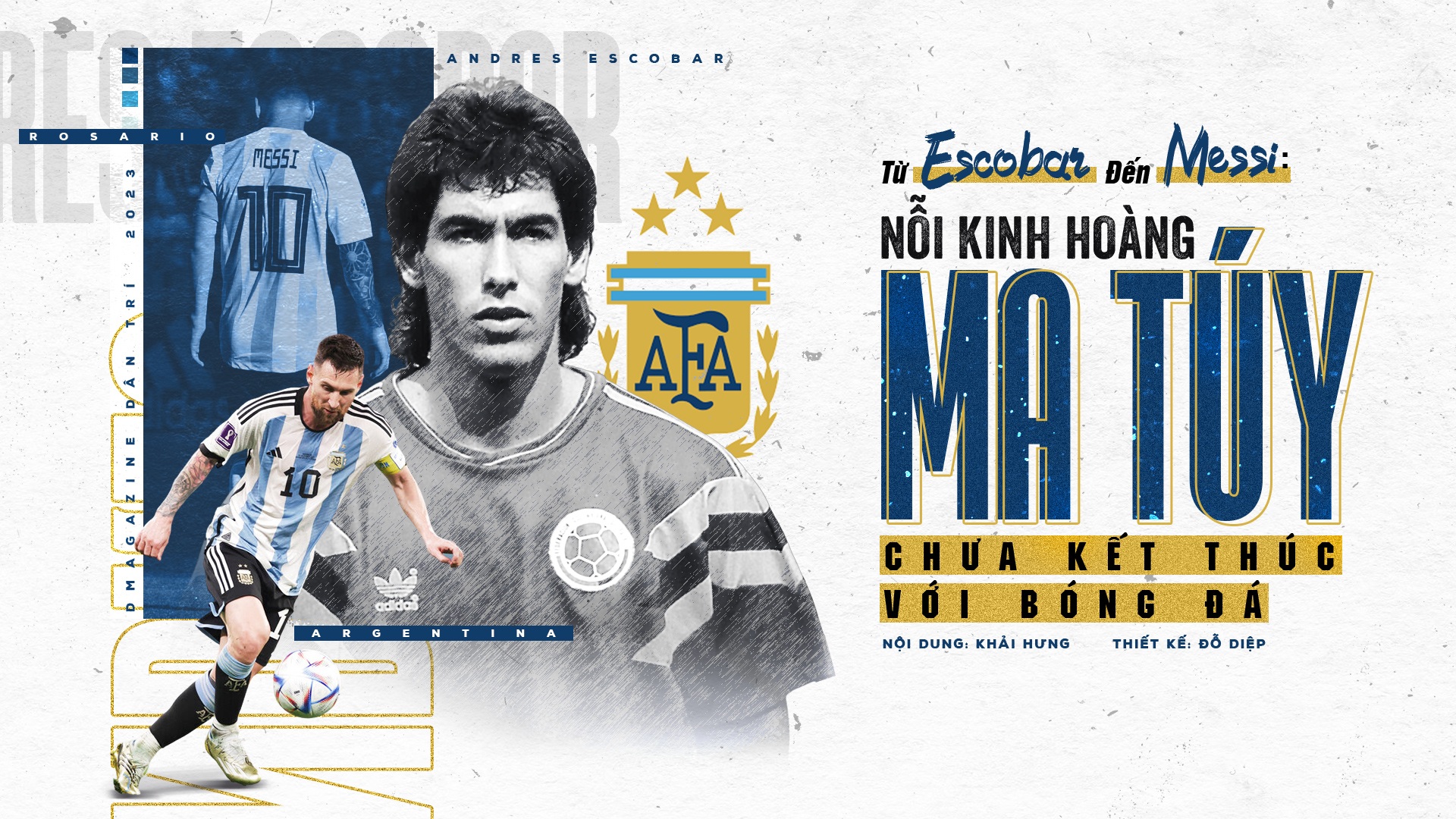 Từ Escobar đến Messi: Nỗi kinh hoàng ma túy chưa kết thúc với bóng đá