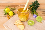 Đủ lợi ích chỉ với ly nước chanh gừng mỗi sáng