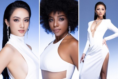 Top 59 Hoa hậu Hoàn vũ Việt Nam 2023 diện đồ cắt xẻ, "lấp ló" vòng 1