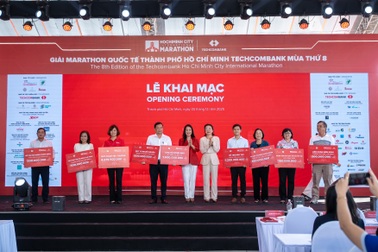 Khai mạc giải chạy Marathon Quốc tế TPHCM Techcombank mùa thứ 8