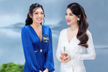 Thí sinh Miss Earth Vietnam 2023 đối đáp căng thẳng với giám khảo