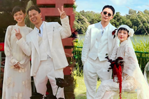 Lễ ăn hỏi sang chảnh tại TPHCM của Khánh Linh và bạn trai thiếu gia