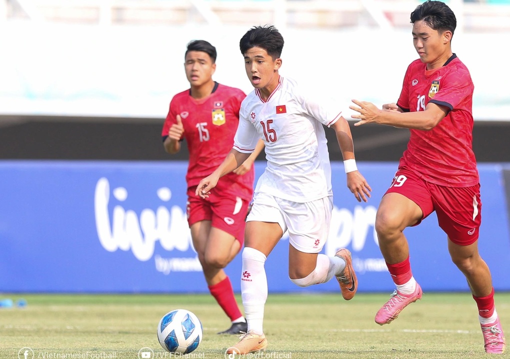 U19 Việt Nam thắng đậm U19 Lào trong ngày chia tay giải Đông Nam Á - 2