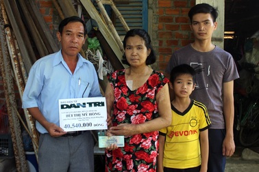 Hơn 40 triệu đồng đến với chị Bùi Thị Mỹ Hồng