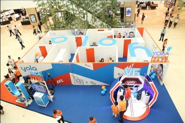 YOLA mang đến Mê Cung Tiếng Anh khổng lồ đầu tiên tại Việt Nam