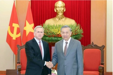 Tổng Bí thư Tô Lâm tiếp Chủ tịch phụ trách Quản trị toàn cầu, Tập đoàn Qualcomm