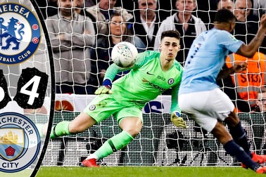 Vượt qua Chelsea ở loạt sút luân lưu, Man City vô địch League Cup