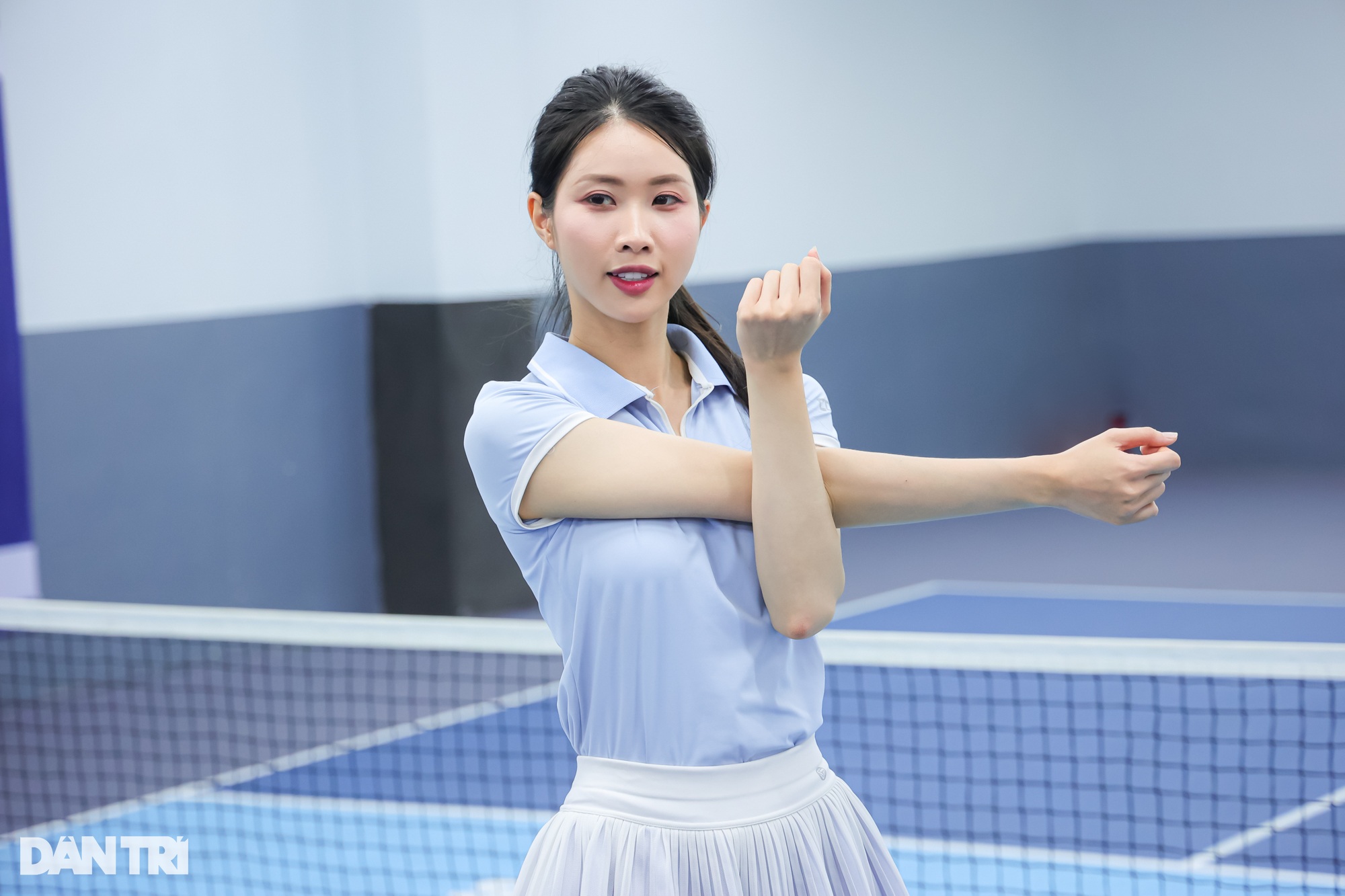 Hoa khôi Hà Nội 2025 sẽ chơi hết mình ở giải pickleball báo Dân trí - 1