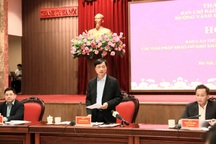 Bí thư Hà Nội Nguyễn Duy Ngọc: Hoàn thành GPMB vành đai 4 trước ngày 31/12