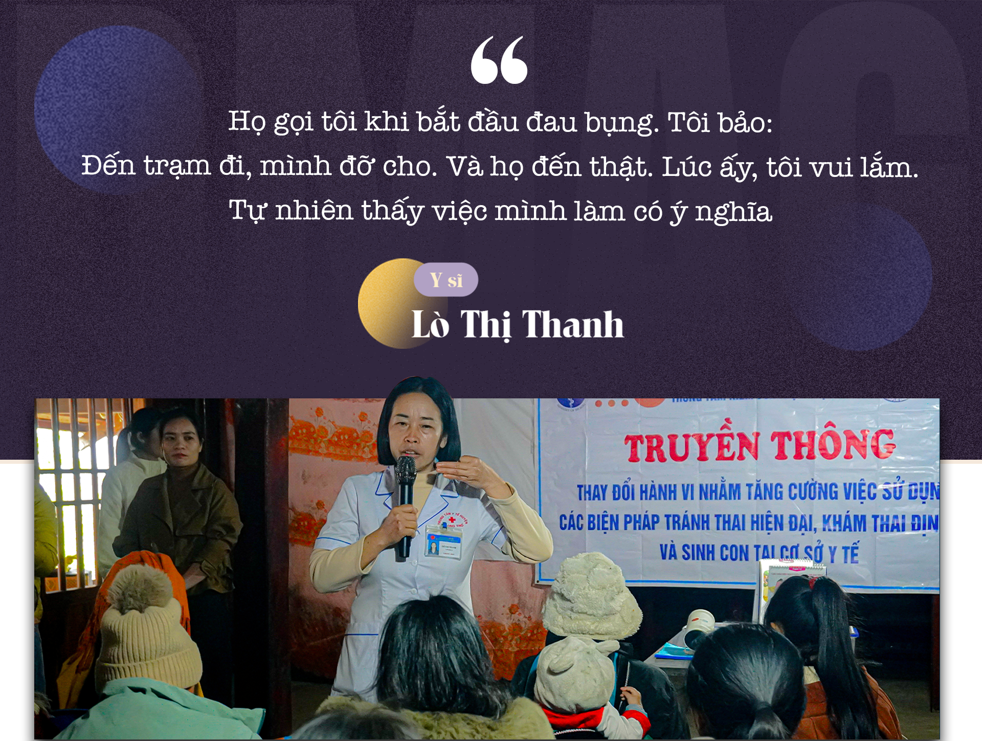 Bà mụ 18 năm bám bản: Không tin mình còn sống sau bao lần vượt đèo đỡ đẻ - 9 Bà mụ 18 năm bám bản: Không tin mình còn sống sau bao lần vượt đèo đỡ đẻ - 9