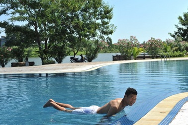 Đông Triều nỗ lực tập luyện để tái xuất trước U19 Hàn Quốc