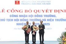 Trường ĐH Hà Nội công bố quyết định Chủ tịch Hội đồng trường và Hiệu trưởng