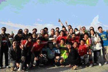 Du học sinh tại Pháp vui dự giải thể thao sinh viên