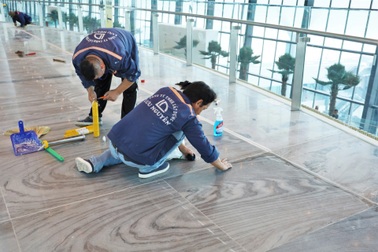 Nhà thầu ga T3 Tân Sơn Nhất hẹn khắc phục nền đá trong tháng 6