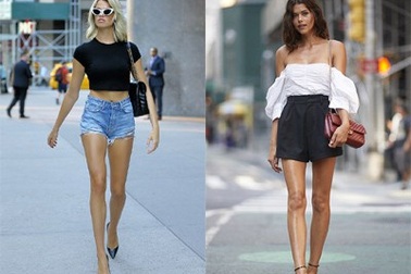 Dàn siêu mẫu khoe chân dài miên man trên phố