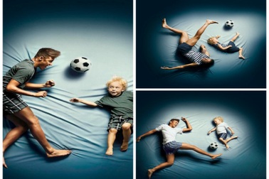 Neymar "rủ" con trai cưng cùng đóng quảng cáo