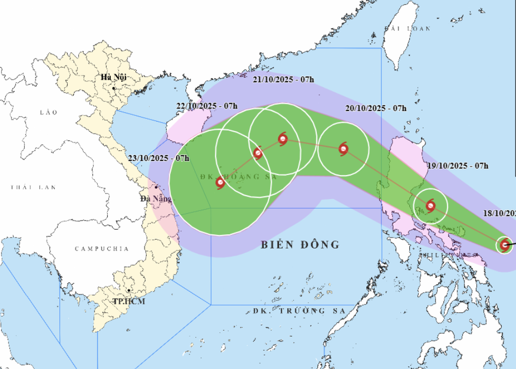 Bão Fengshen vừa hình thành, hướng vào Biển Đông - 1 Bão Fengshen vừa hình thành, hướng vào Biển Đông - 1
