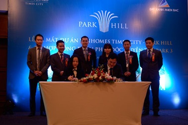 Đất Xanh miền Bắc độc quyền phân phối tòa căn hộ đẳng cấp Park 3 - Vinhomes Times City - Park Hill
