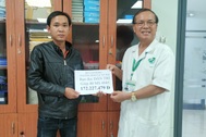 Hơn 172 triệu đồng đến với vợ chồng anh thợ hồ nghèo