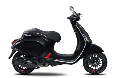 Vespa Sprint Carbon có giá từ 76,5 triệu đồng