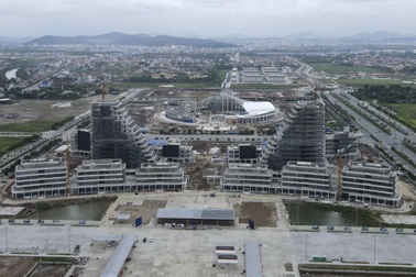 Công trình Trung tâm chính trị - hành chính TP Hải Phòng thành hình