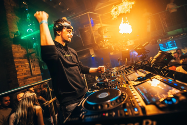 DJ Tungevaag tham dự countdown 2024 tại The Global City