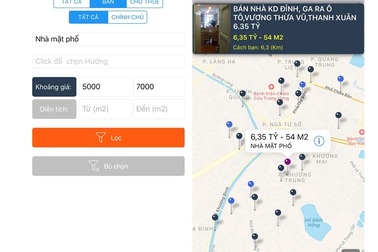 Ứng dụng Nhadat24h.net - Bất Động Sản: “Kho” bất động sản cầm tay