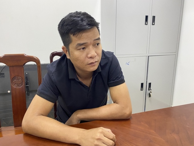 Đối tượng cầm đầu Ngô Văn Tùng. Ảnh: CA cung cấp