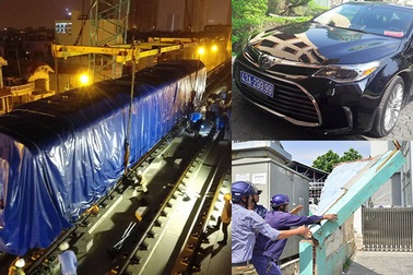 Trưng xe biển xanh của Bí thư Đà Nẵng, phá trụ sở ngáng chân người đi bộ