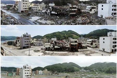 Động đất mạnh lại tấn công Nhật Bản