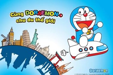 Acecook tổ chức sân chơi hè cho trẻ em “Cùng Doraemon chu du thế giới”