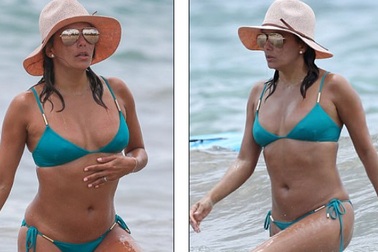 Người đẹp gợi cảm phủ nhận tin bầu bí