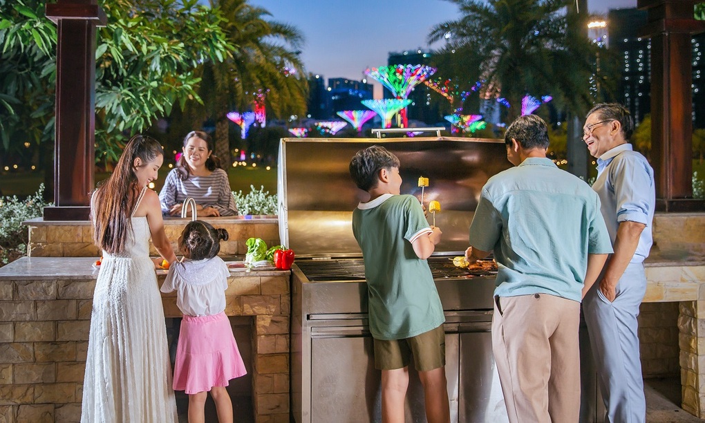 Lạc vào thảo nguyên xanh giữa đại đô thị Vinhomes Grand Park - 8 Lạc vào thảo nguyên xanh giữa đại đô thị Vinhomes Grand Park - 8