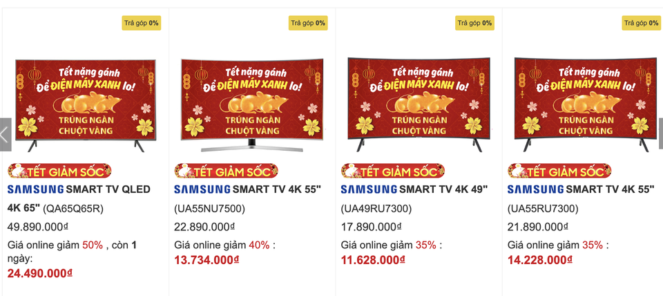 Cao điểm mùa sắm Tết, TV cao cấp giảm cả chục triệu đồng - 2 Cao điểm mùa sắm Tết, TV cao cấp giảm cả chục triệu đồng - 2