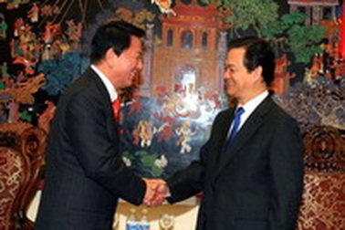 Thủ tướng tiếp Đại sứ hữu nghị đặc biệt Việt-Nhật