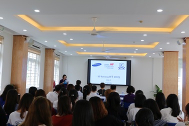 ĐH Ngoại ngữ - ĐHQGHN khánh thành phòng học do đối tác Hàn Quốc tài trợ