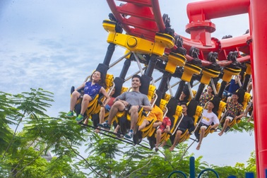 Công viên giải trí cảm giác mạnh cách Hà Nội 150km áp dụng giá vé 150.000 đồng