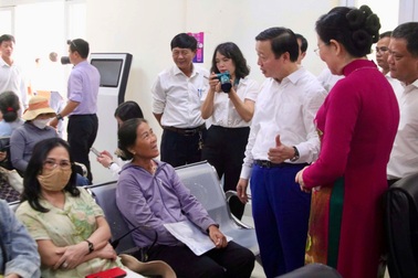 Phó Thủ tướng Trần Hồng Hà kiểm tra công tác vận hành xã, phường mới